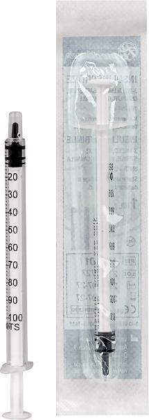 Image du produit Mediware Insulinspritze 1 ml Luer-Ansatz