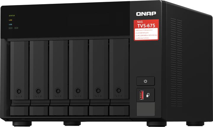 Immagine prodotto QNAP TVS-675-8G (0 TB)