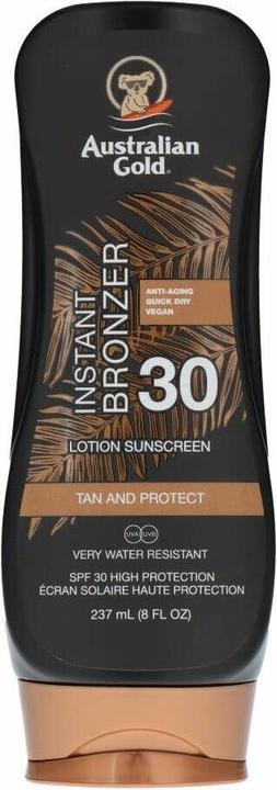 Actual product image Australian Gold Lotion with Bronzer (Sun lotion, SPF 30, 237 ml)