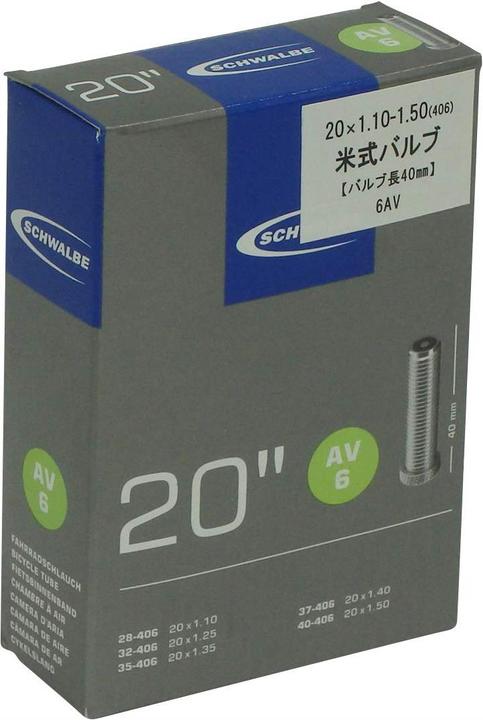 Productafbeelding Schwalbe Av6 (Schrader (AV), 20", 40 mm)