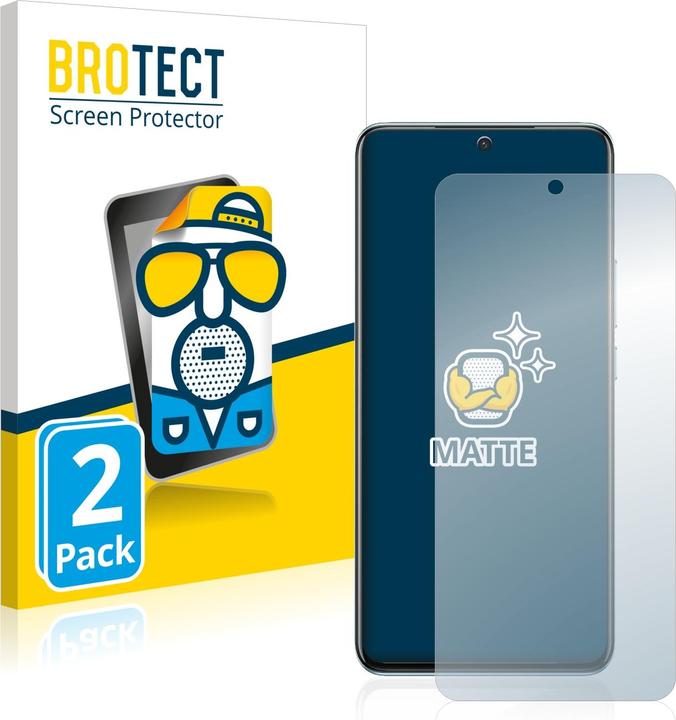 Produktbild BROTECT Entspiegelungs-Schutzfolie Displayschutz Matt (2 Stück, Xiaomi Redmi K60E 5G)
