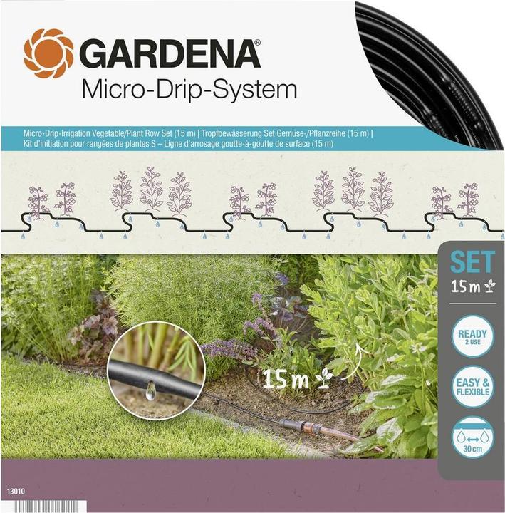 Productafbeelding Gardena MDS Start Set Plantrijen S (Set druppelirrigatie)