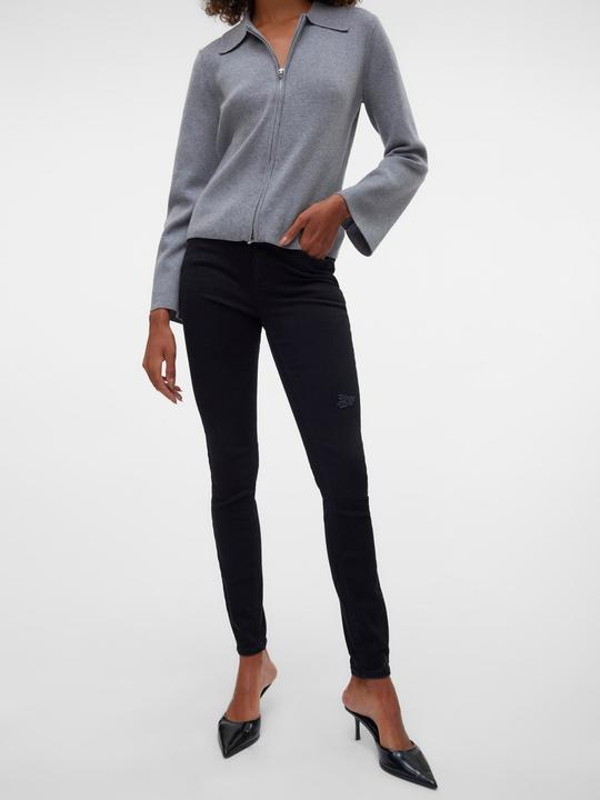 Actual product image Vero Moda VMFLASH Mid Rise Skinny Fit Jeans Skinny Jeans (34)