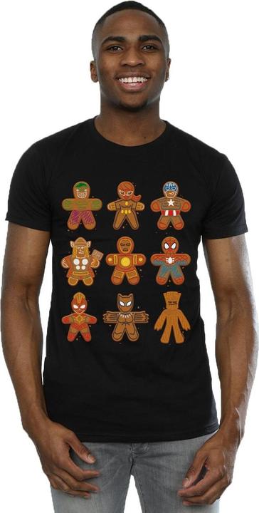 Produktbild Avengers Christmas Gingerbread TShirt (XL)