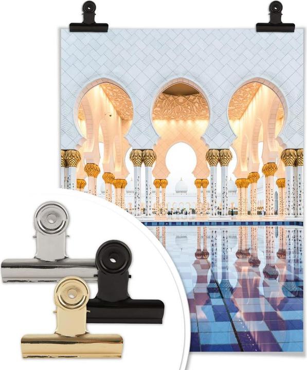 Actual product image Trenddeko Sheikh Zayed Mosque in Abu Dhabi (40 x 50 cm)