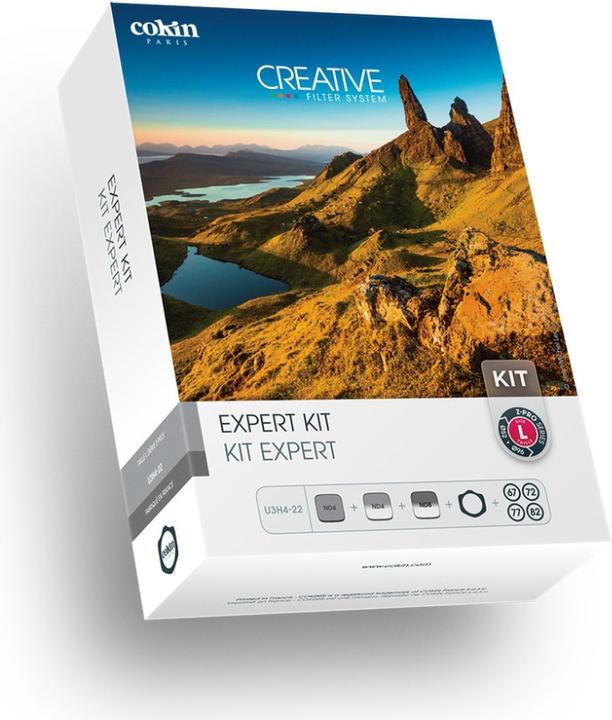 Actual product image Cokin U3H4-22 Expert Kit, Z-Series (96 mm, Graduated neutral density filter, Filter adapter, 96 mm)