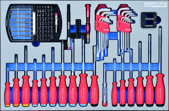 Actual product image Proton Tool trolley TT-323-PB, 8 drawers