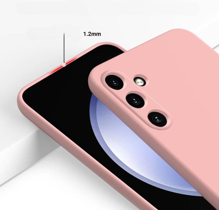 Produktbild Cover-Discount Galaxy A55 - Silikon Gummi Hülle rosa (Samsung Galaxy A55)