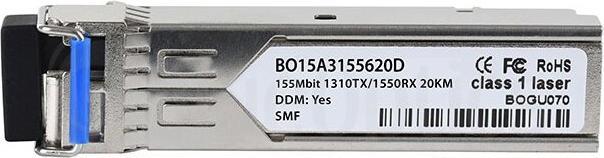 Produktbild BlueOptics Cisco GLC-FE-100BX-U kompatibler SFP BO15A3155620D