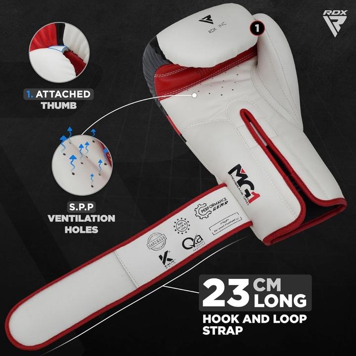 Image du produit Rdx Boxing Glove Bgr-F7 Red (16 OZ, Taille unique)