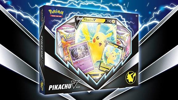 Actual product image Pokémon Pokemon TCG Pikachu V-Box (English)