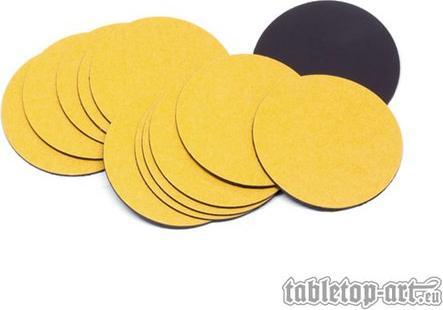 Actual product image Tabletop-Art Base magnetic sheets 40 mm round 12 pieces (Metal)
