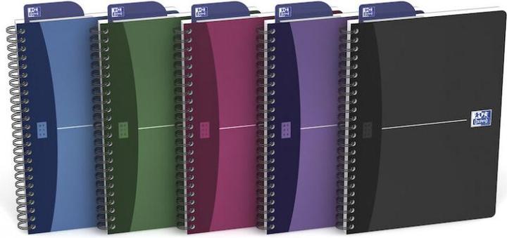 Produktbild Oxford Office Spiralbuch, DIN A5, kariert, 50 Blatt, PP (A5, Kariert)