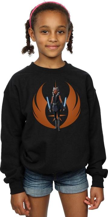 Image du produit Star Wars - Sweat CLONE WARS AHSOKA REBEL POSE - Fille (152, 158)