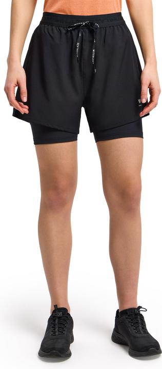 Actual product image Witeblaze NOS SULU Ladies' 2 in 1 short, black Size: 42 (L, XL)
