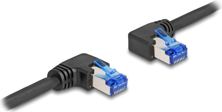 Delock RJ45 network cable Cat.6A S/FTP right / left angled (S/FTP, CAT6a, 3 m)