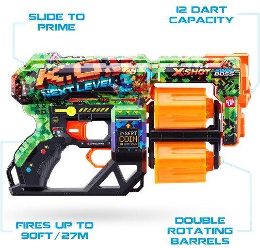 Actual product image Xshot X-Shot - Skins Dread (12 Darts) (36517)