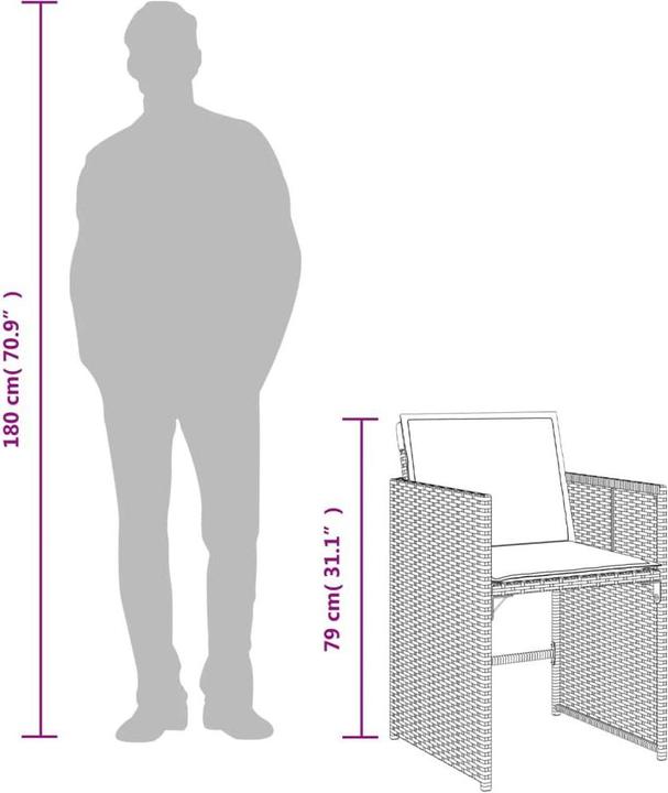 Image du produit VidaXL Peitz/Picnjo (106 cm)
