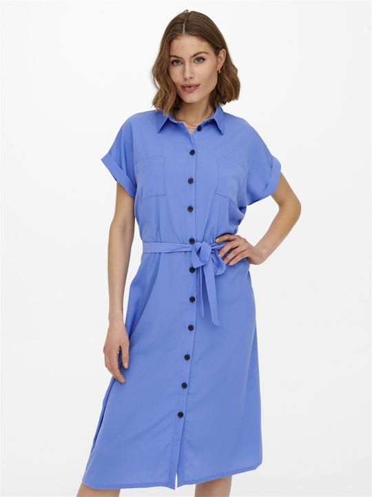 Image du produit Only Robe chemisier avec ceinture à nouer (40)