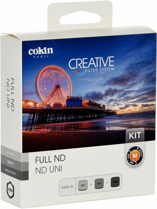 Produktbild Cokin H300-01 Full ND Kit inkl. 3 Filter (82 mm, ND- / Graufilter, 48 mm)