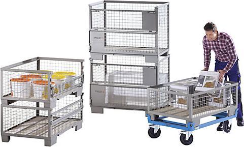 Image du produit Dippl Caisse grillagée, hauteur moyenne