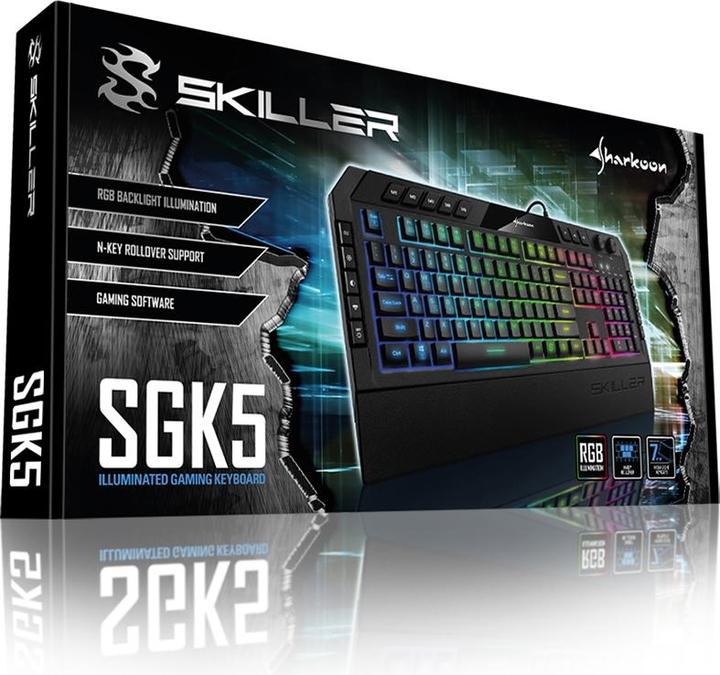 Actual product image Sharkoon Skiller SGK5 (DE, Cable)