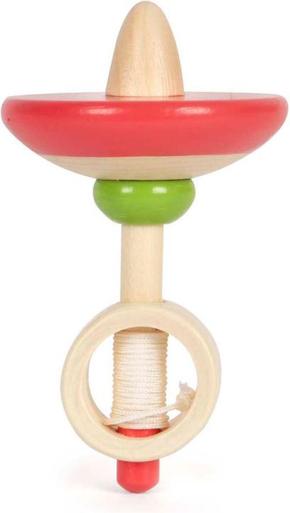 Immagine prodotto small foot Présentoir Toupie en bois avec ficelle