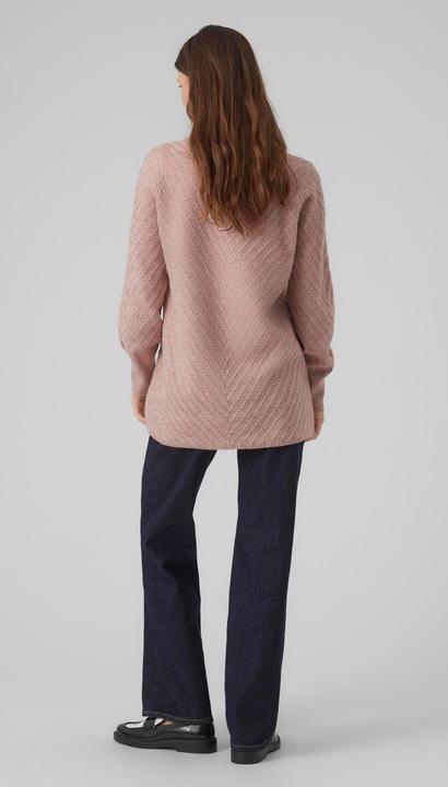 Produktbild Vero Moda VMANJASTINNA LONG COWL PULLOVER GA EXC Strickpullover (S)