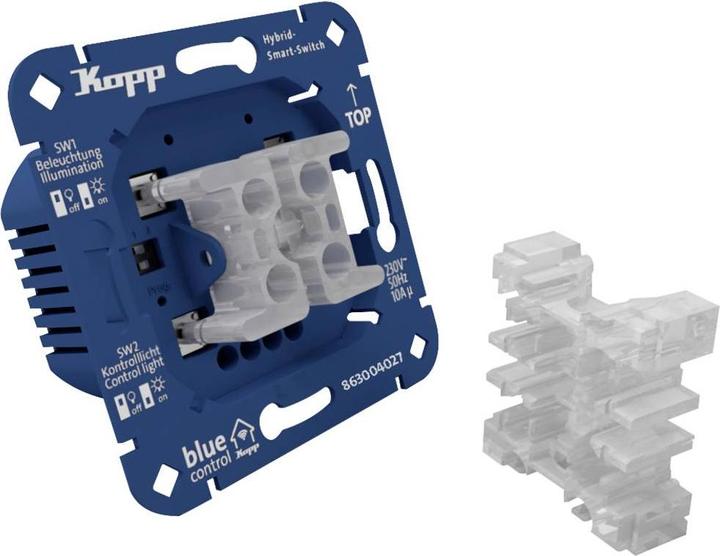 Actual product image Kopp BC.HybSwi.4Dr/2Ch switch (Switch actuator)