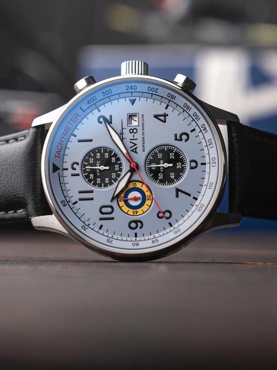 Actual product image AVI-8 AV-4011-0V Hawker Hurricane (Chronograph)