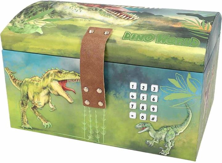 Productafbeelding Depesche Dino World - Schatkist met code, geluid en licht ( 0412115 )