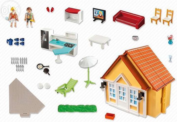Produktbild Playmobil Aufklapp-Ferienhaus (6020, Playmobil Summer Fun)