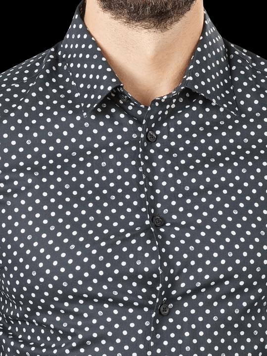 Actual product image Drykorn Regular Fit Ramis Shirt Dots Black (XL)