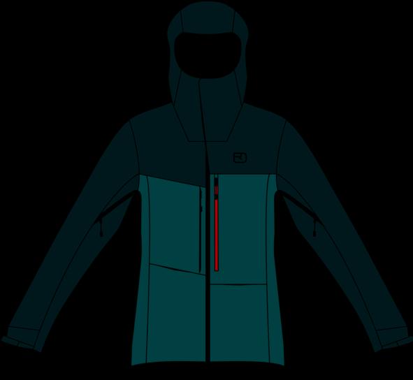 Image du produit Ortovox Ravine Shell Jacket W (M)