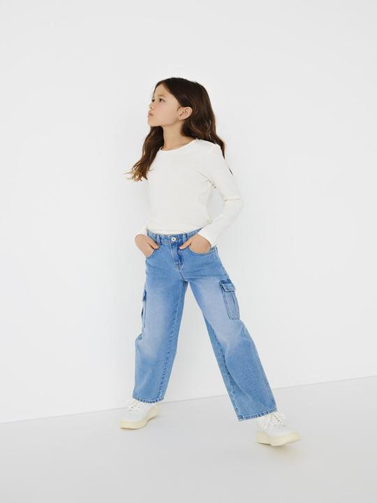 Produktbild Only KOGHARMONY WIDE CARGO CARROT Loose Fit Jeans (128)
