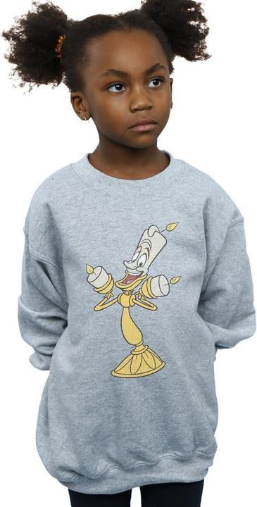 Immagine prodotto Disney Beauty And The Beast Lumiere Distressed Felpa Ragazze (116)