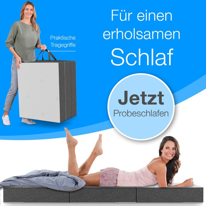Produktbild Bestschlaf Visko Gästematratze (75 x 195 cm, Schaumstoffkern)