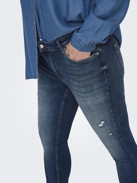 Produktbild Only CARWILLY Mittlere Taille Skinny Fit Jeans Skinny Jeans (46)