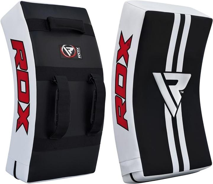 Rdx Arm Pad Gel Kick Shield White/Black Heavy (One Size)
