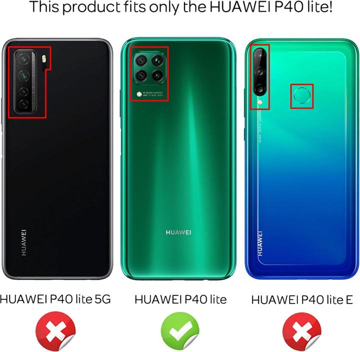 Produktbild Nalia Schutzglas (2 Stück, Huawei P40 Lite)