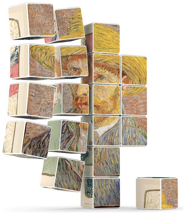 Produktbild Geomag Μαγνητικό Παιχνίδι Κατασκευών Cube Art Msterpieces Selection 12τμχ* PF.331.003.00