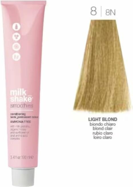 Produktbild Milk_Shake Milk Shake Smoothies 8|8N, 100ml (88N Blond Deschis Natural)