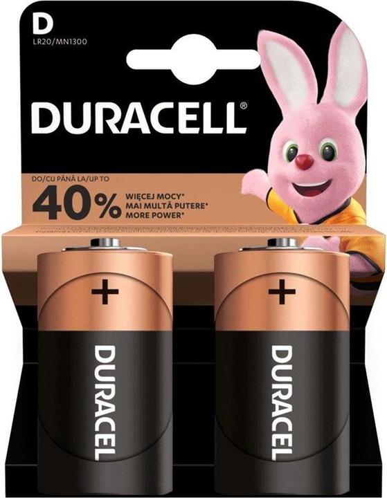 Duracell BATTERY C&B D MN1300 2TK (2 Stk., D)