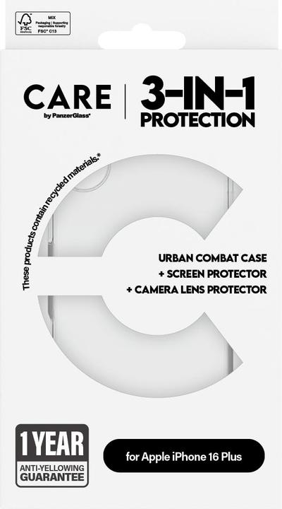 Actual product image Care Case Flagship (1 Piece, Apple iPhone 16 Plus)