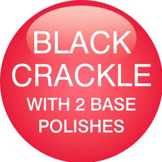 Produktbild Rio Crackle Nails Classic“ ( NCRC) (White, Black, Silver)