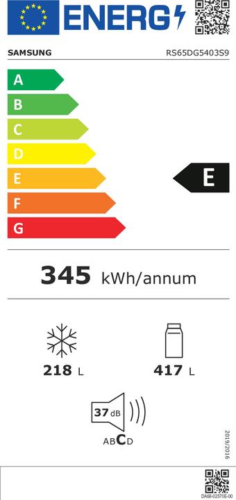 Energie-Label Samsung RS5000 (635 l)