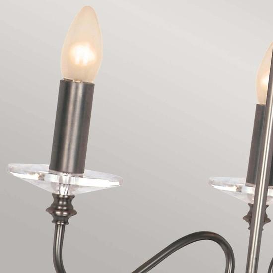 Produktbild Elstead Lighting Finsbury Park Kronleuchter E14 3-fach Alte Bronze