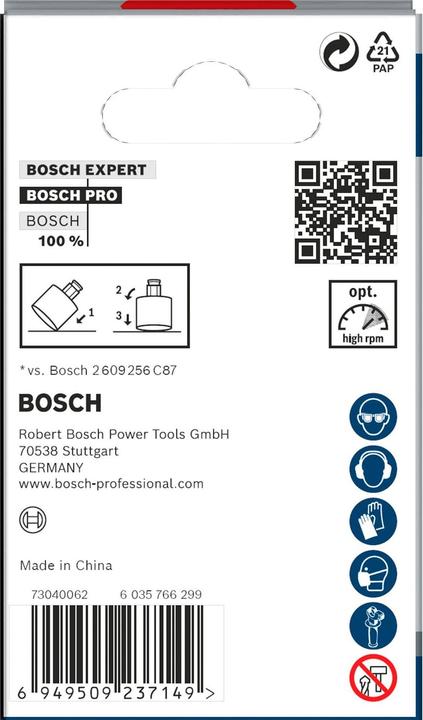 Immagine prodotto Bosch Professional Zubehör Sega a tazza PRO Tile PC Plus, 51 mm, HS (51 mm)