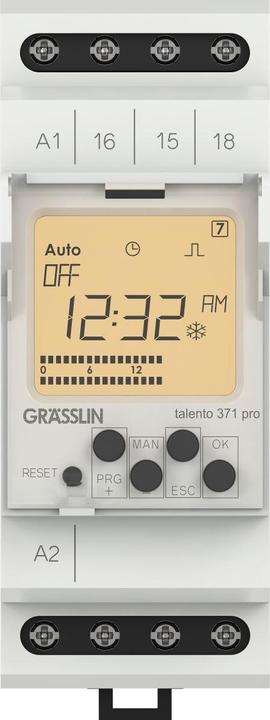 Immagine prodotto Elbro Timer digitale AMD talento 371 pro 230V 16A riserva marcia 3 anni 1 canale