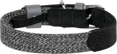 Produktbild Waudog Dog collar made of natural leather and recycled material with QR code size M, width 20 mm, bl (M, Hund, Allgemein)